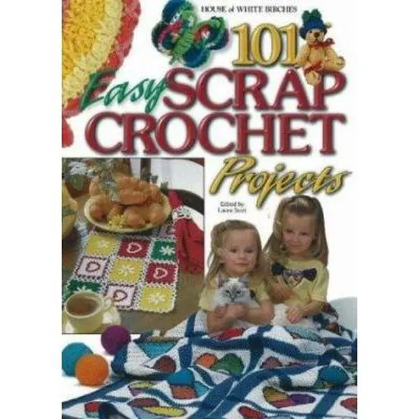 Used Scrap Crochet Book - 101 Easy Craft Ideas, DIY Crafts & Crochet Patterns by Laura Scott (Hardcover, English)