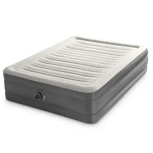 Intex Air Mattress Inflatable QUEEN Raised TruAire 18" with Internal 120V Pump
