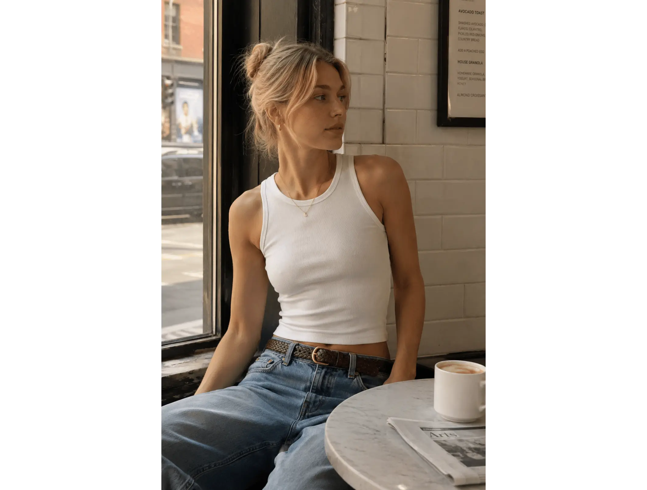 High Neck Tank - Cropped 