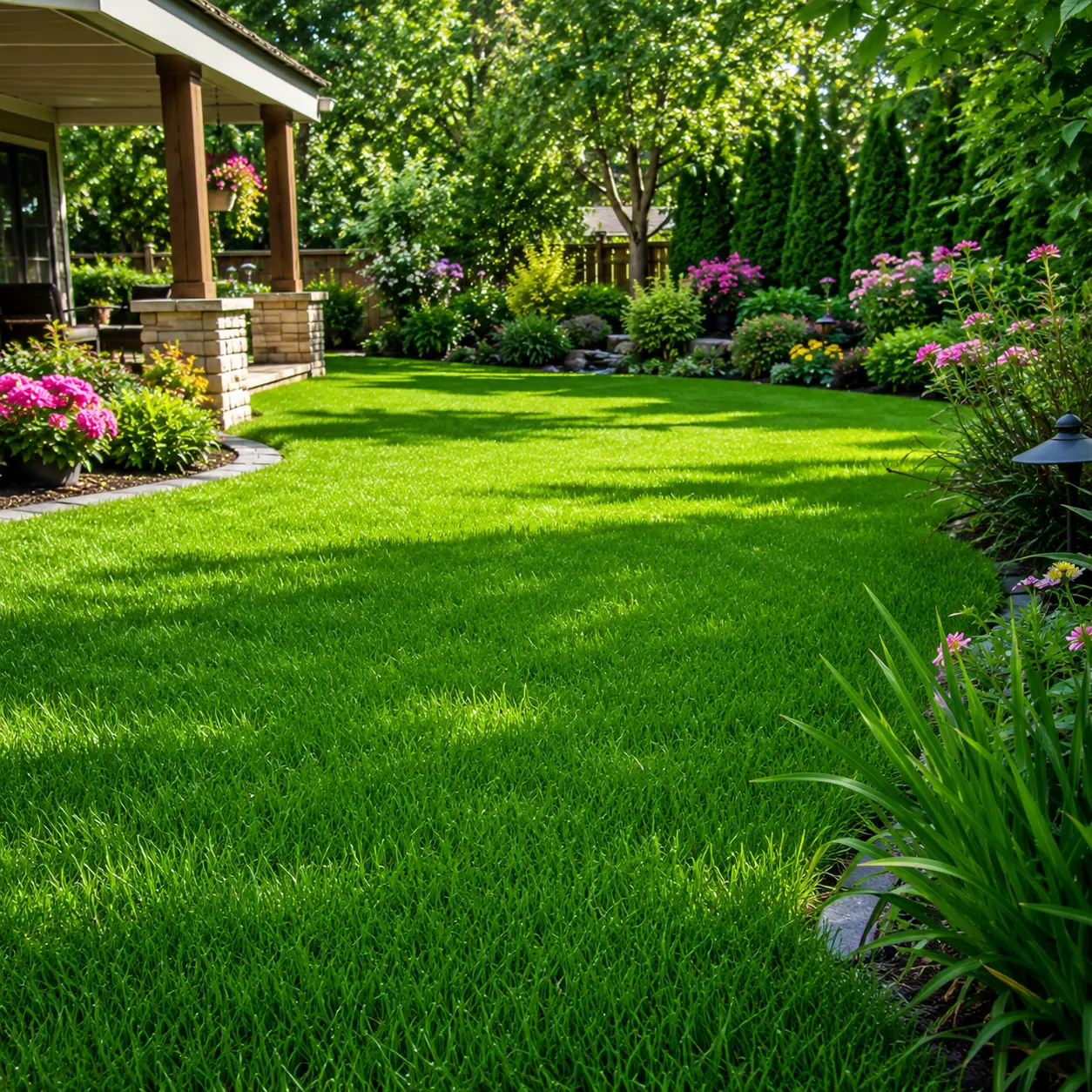 Premium Cool-Season Lawn Grass Seed (40,000 Seeds) – Fine Texture, Dark Green, Dwarf Growth, Slow Growing, Heat & Drought Tolerant, Disease Resistant – Ideal for Home Lawns, Overseeding & Repair