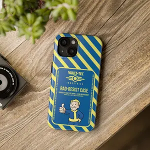 RAD-RESIST Vault Boy Tough Cases for iPhone, Fallout New Vegas Fan Art