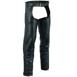 Iron Belle™ Unisex Motorcycle Leather Chaps