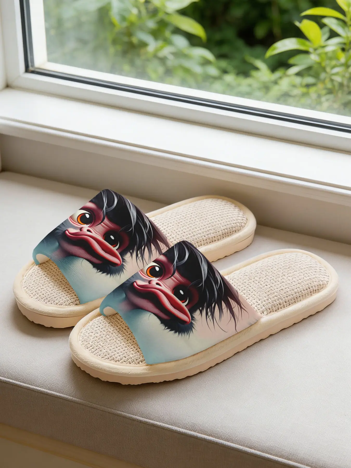 Unisex Cartoon Duck Head Slippers, Breathable Eva Sole, Soft Cloud-Like Bottom, Non-Slip Quiet Design, All-Season Home Footwear