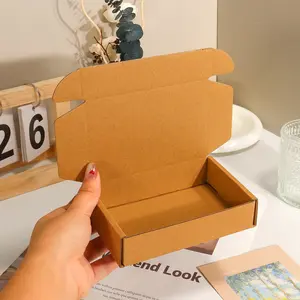 10pcs/20pcs Paper Box 13x8x3cm / Optional, Courier Box Packaging Box Postal Cardboard Box, Suitable for Small Business Shipping