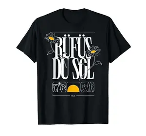 VintageTee Gildan Rufus DuSol T-Shirt, Rufus DuSol Musical Band Happy Days T-Shirt, Great Gift For Music Lover, Fan, Cotton Tshirt