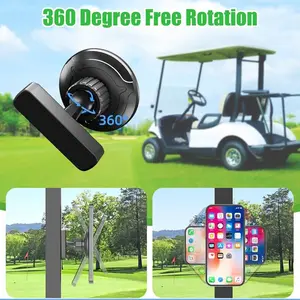 Magnetic Golf Cart Phone Holder, Car Phone Mount, Compatible with Magsafe, iPhone 17 Pro Max, Air, 16, 15, 14, 13, 12 Series, Ezgo, Yamaha, Clubcar