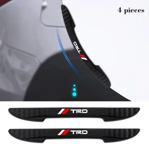 Car Door Edge Rubber Protection Sticker, Anti-Collision Scratch Guard Strip, Fits Trd Toyota Hilux Tacoma Camry Rav4 Corolla, Car Decal