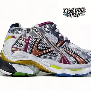 Men's and Women's 3xl chunky shoes Essentials for spring fashion outfits Bow tie height increasing trainers lace up casual lightweight sneakers.Vintage, distressed look.7.0