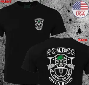 New Army Green Beret Special Forces T-Shirt