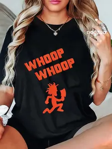 100% Cotton Juggalette ICP Whoop Man extreme Colors Design T-Shirt
