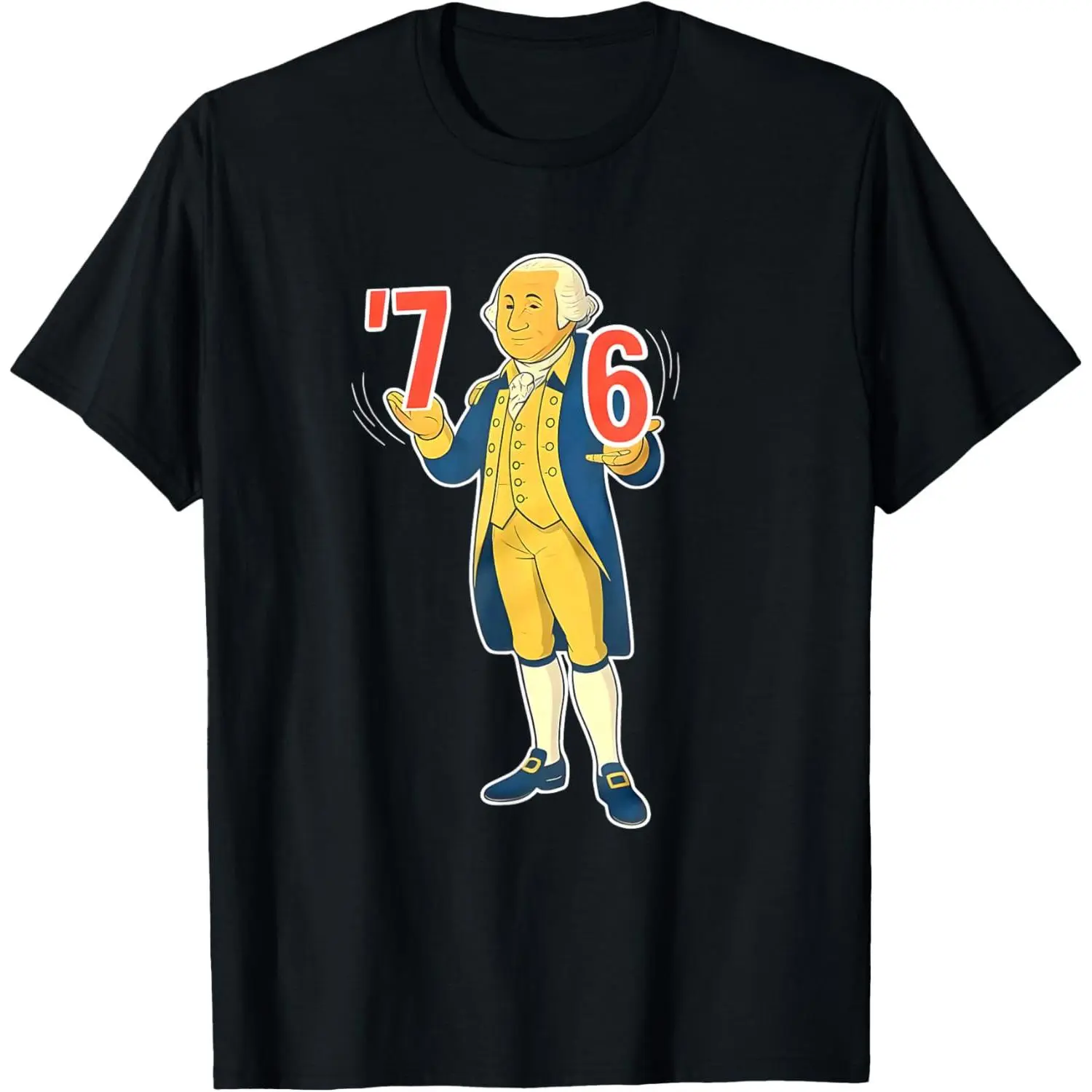 6-7 7-6 George Washington Shirt Six Seven American Design T-Shirt
