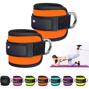 Ankle Strap for  Machine, Gym Ankle Cuff for Kickbacks,  Extensions, Glute Workouts, Booty  Abductors Exercise for Women and Men