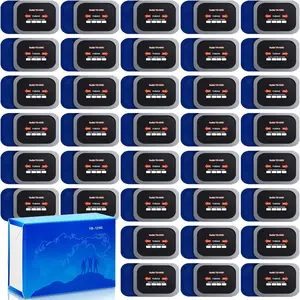 20 Pcs Tire Patch 2.56 x 3.15 Inches Rubber Patches Radial Repair Patch Tube and Tire Plug Kit Emergency Repair Tool for Puncture Car Truck Bus Tractor Vehicle