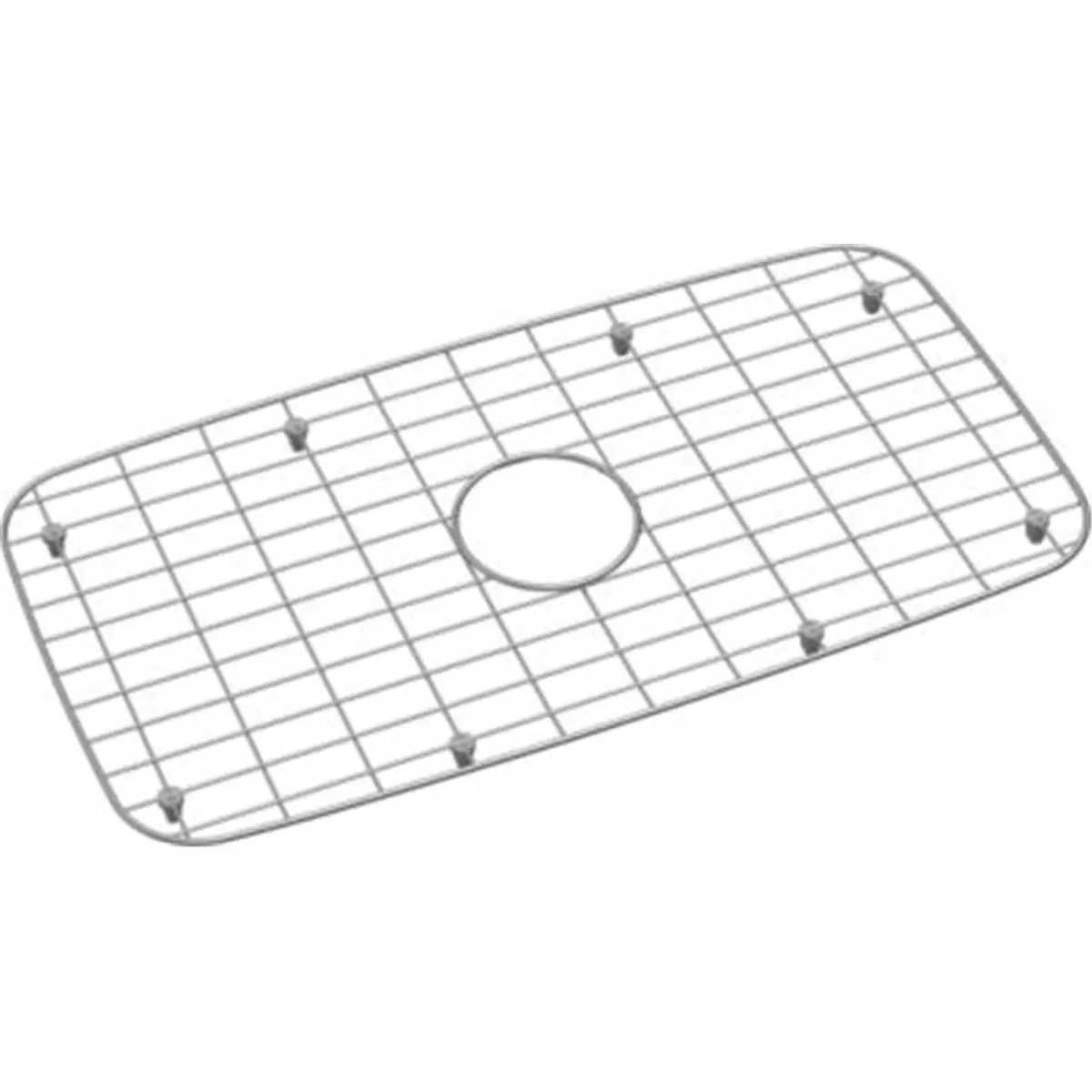 Elkay Stainless Steel Functional Grid Kitchen Sink Accessory - 3 lbs Basket, Fits Bowl Size Organizer and Rack
