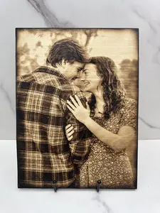 Wood Burned Photo - Turn Any Photo Into A Wood Burned Photo | Baltic Birch | Personalized Gift | Anniversary Gift | Birthday Gift | Custom Keepsake