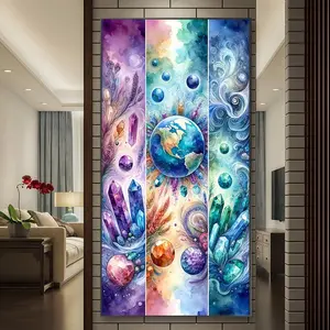 Crystal Star Map Diamond Painting Kit, Mosaic Craft, Beginner Friendly 5D DIY Art Tool, Round Full Diamond Gemstone Decor Gift, Diamond Art Tools, Wall Art Painting