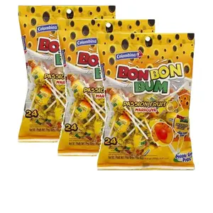 COLOMBINA BONBON PASSION FRUIT 3-PACK Artificial Natural