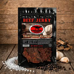 Traditional Western Beef Jerky - Authentic Flavor, Durable Packaging, Perfect for Any Occasion Dried
