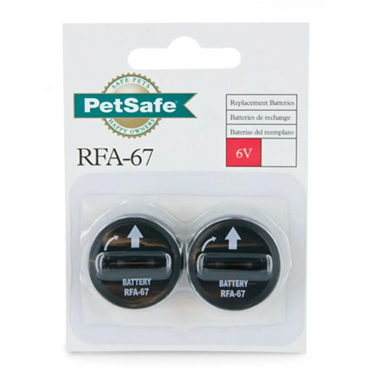 212 MAIN RFA-67 Model 6V Lithium Battery Powered Replacement Batteries - Fits Receivers, Pet Safe, 2-Pack