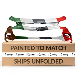 Chevrolet Malibu LT/Premier Front Bumper Without Sensor Holes & Without Parallel Park Sensor Holes - GM1000998