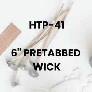 HTP 41 6" Pretabbed Wick