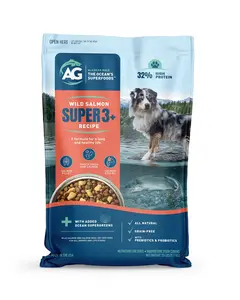 Alaskan Gold SUPER3+ Dry Dog Food | Real Salmon + Freeze-Dried Raw Salmon + Salmon Oil | High-Protein Grain-Free | Puppies & Adults | Small & Large Breeds | All-Natural