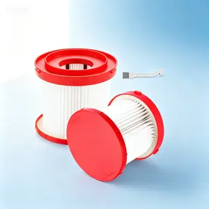 2 Pack Replacement HEPA Filter Cartridge 49-90-1900 Wet Dry Vacuum Accessories Compatible With M18 M12 M28 Cordless Vacuums 0780-20 0880-20 0960-20 0970-20 High Filtration Efficiency Reusable