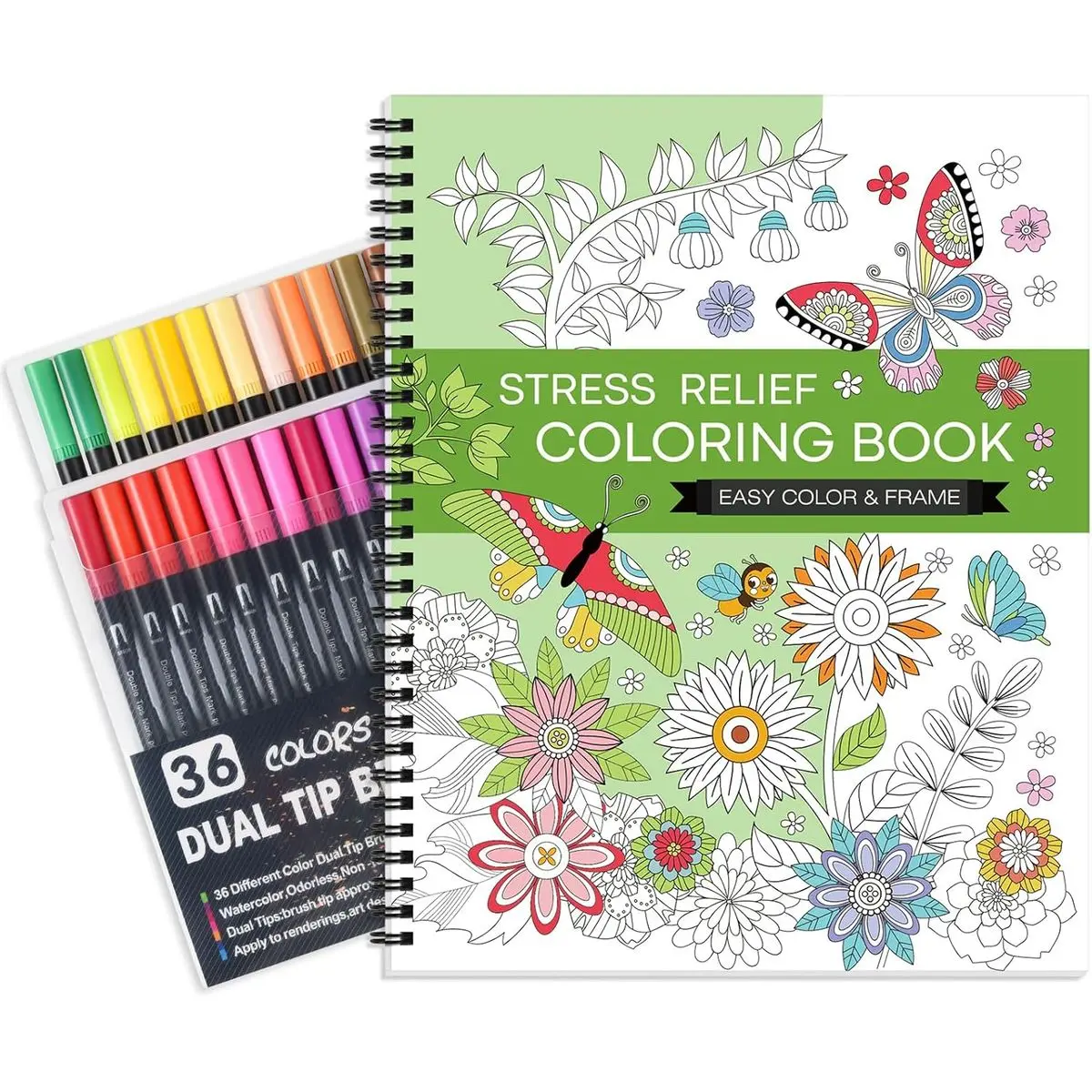 Coloring Book with Marker