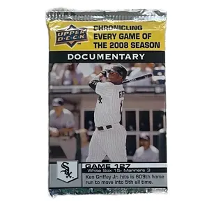 2008 Upper Deck Documentary Baseball MLB Card Pack Sealed 10 Cards