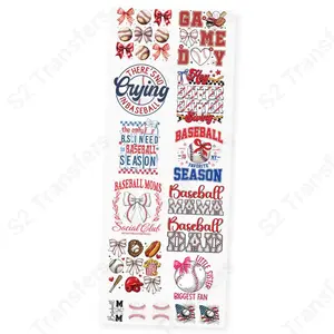 Baseball Life Premade DTF Transfer Gangsheet- 22" x 60"