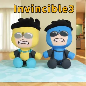 2026 new  Invincible Season 3 Mark Grayson Thragg Plush Toys Anime Figure 25cm Cute Invincible Mark Grayson Doll Custom Toys Kids Gift