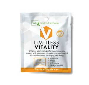 VITALITY TRAVEL PACK: SET OF 4 by WG Health & Wellness Grab your to-go packs and enhance your daily performance in every aspect with increased physical stamina, mental focus and an overall feeling of well being. Healthcare Supplement