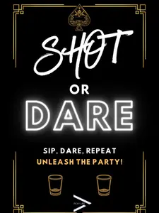 PlayLIfe Shot or Dare Card Game