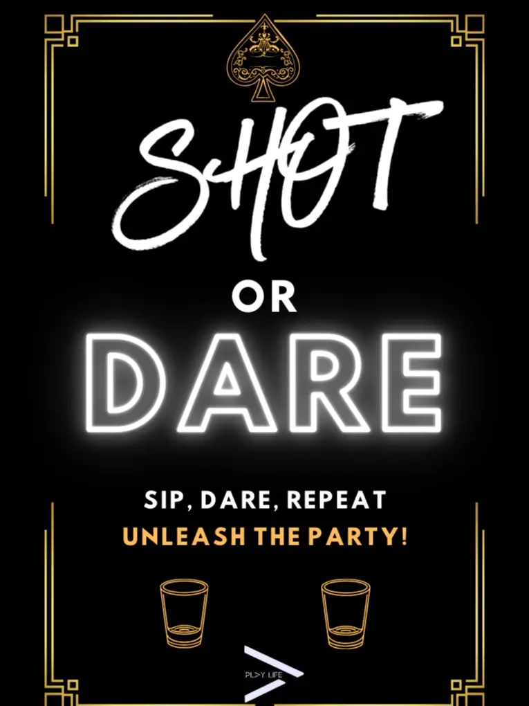 PlayLIfe Shot or Dare Card Game