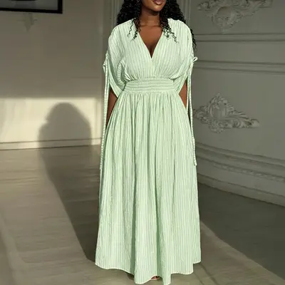 Amazon Green Church Dress - TikTok Shop