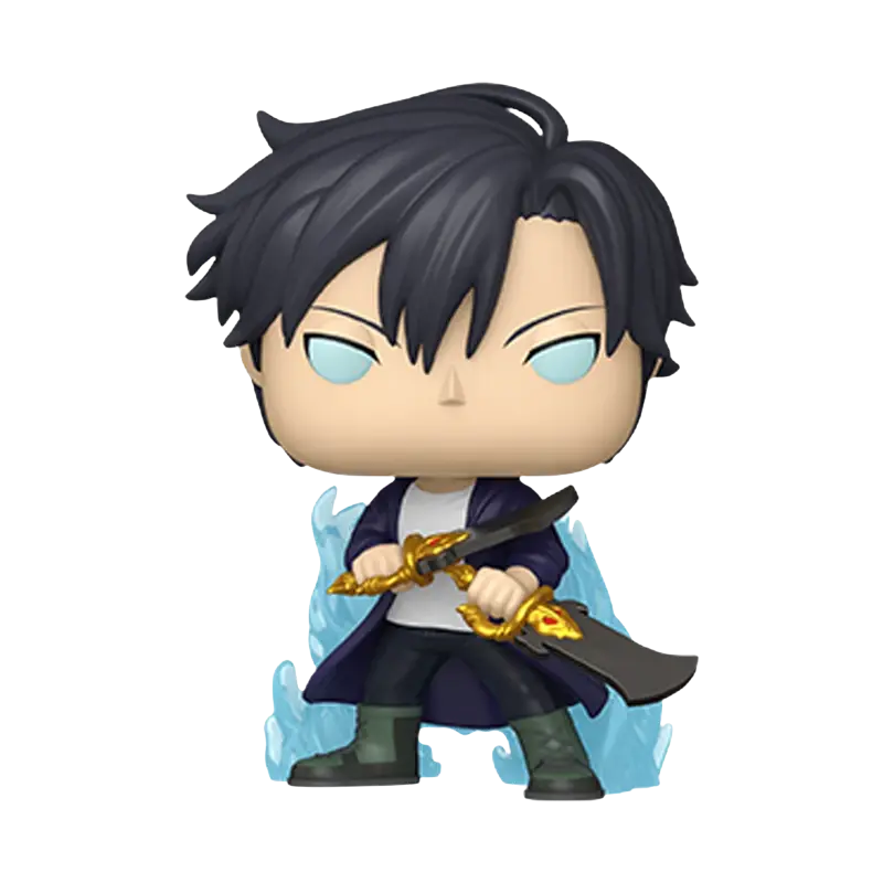 Funko Pop! Solo Leveling - Sung Jinwoo (Aura) #2496 Chalice Collectibles Pre-Release Exclusive