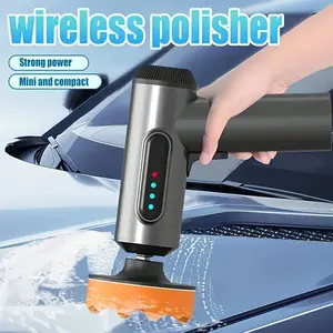 USB Rechargeable Car Polisher – Random Orbital Design, for Removing Light Scratches, Restoring Shine and Applying Wax