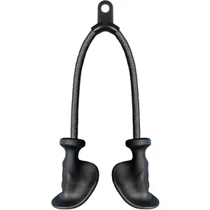 Tricep Rope Pulldown Attachments, Upgraded 27 32 40 & 47 Inch Extra Long Triceps Rope Cable Attachments for Gym, LAT Pull Down Bar for Cable Machine, Tricep Workout Cable Attachments