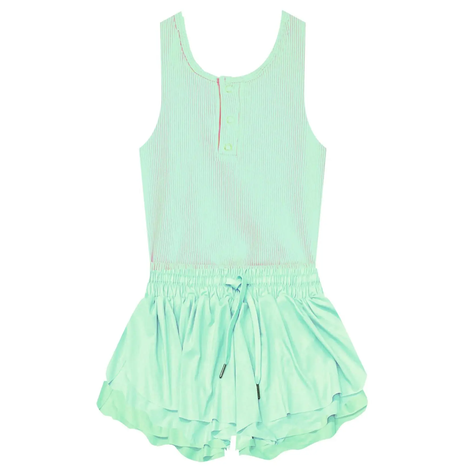Mint Racerback Romper