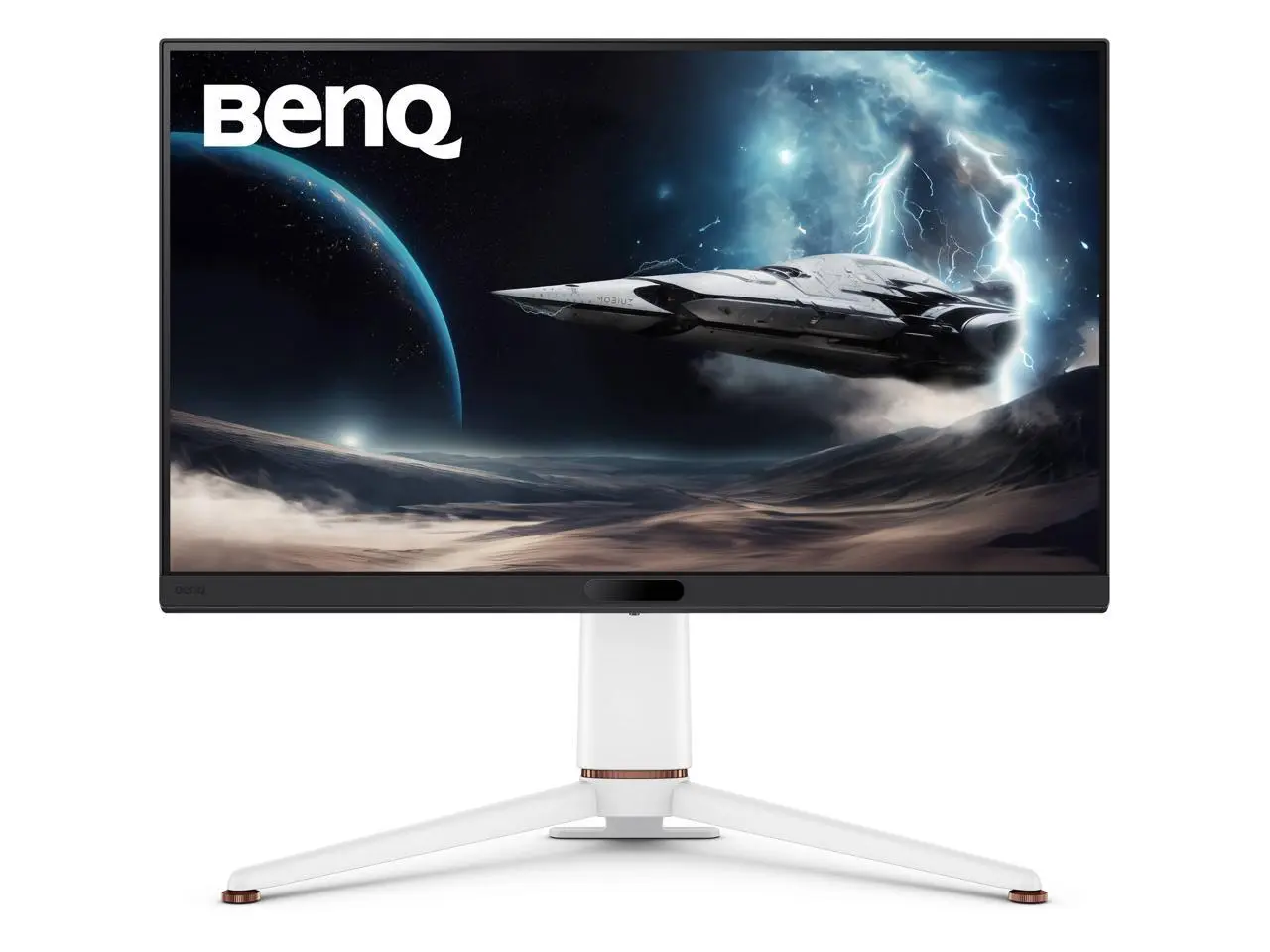 BenQ MOBIUZ EX271U 27” 4K eARC 165Hz 1ms DP 1.4 HDMI 2.1 65W USB-C Gaming Monitor, 95% P3, DisplayHDR 400, Freesync Premium, KVM, Pixsoul Engine, Remote Controller