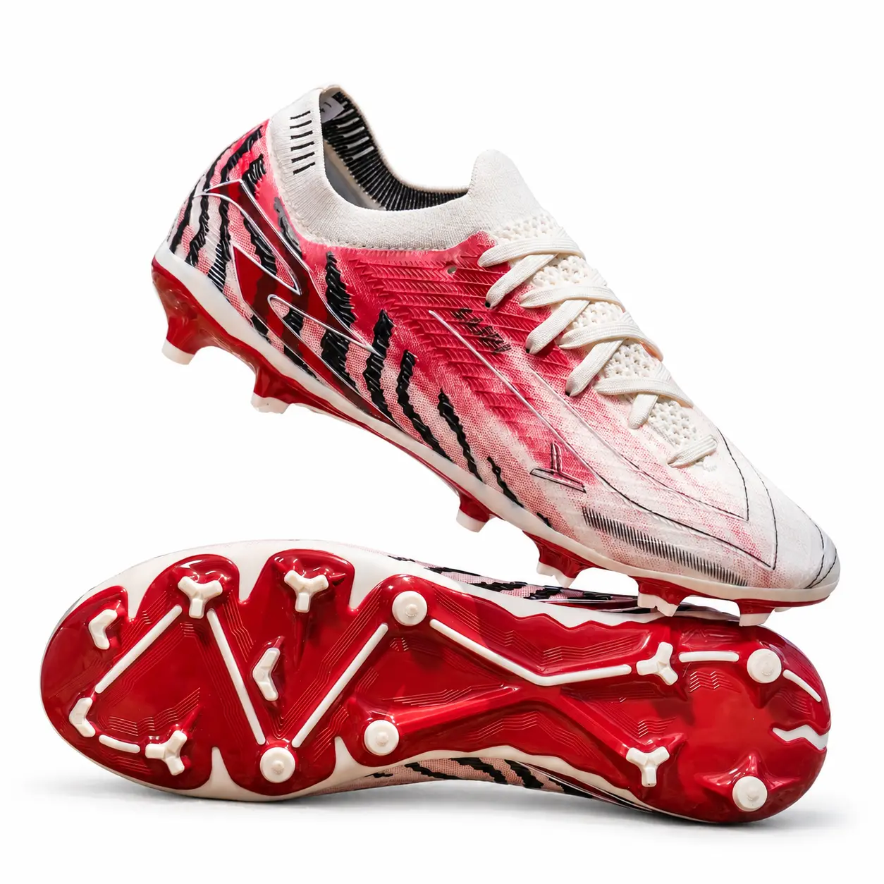 Unisex Soccer Cleats for Youth Students,FG Soccer Shoes,Lightweight Breathable Waterproof Football Boots with TPU Studs for Firm Ground Training & Game Day