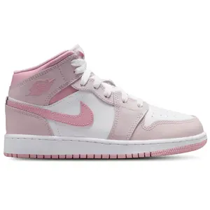 Nike Air Jordan 1 Mid Pearl Pink White DQ8423-600 Youth Fashion Shoes New