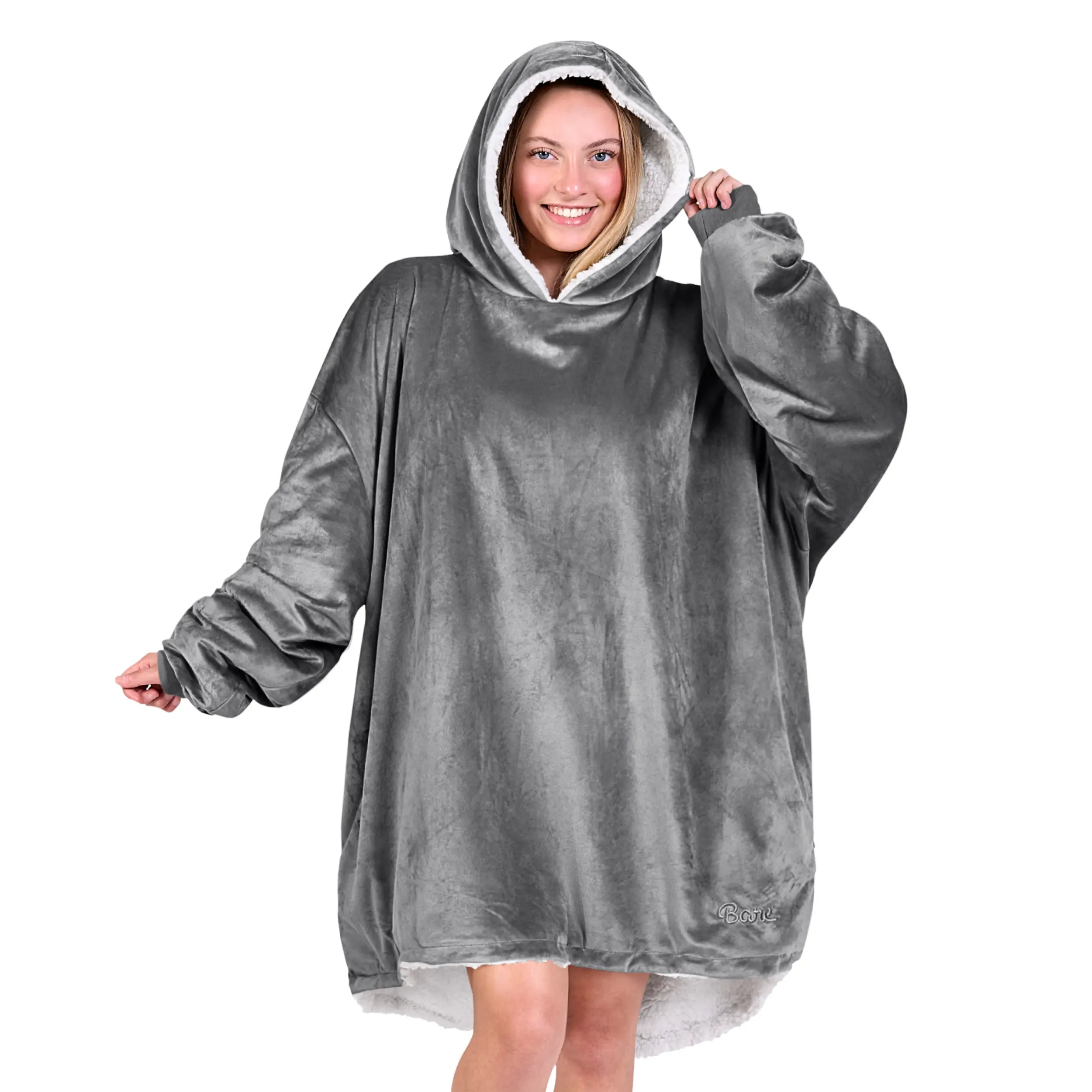 The Bare Homey - Sherpa Wearable Blanket - Adult The Bare Homey - Sherpa Wearable Blanket - Adult