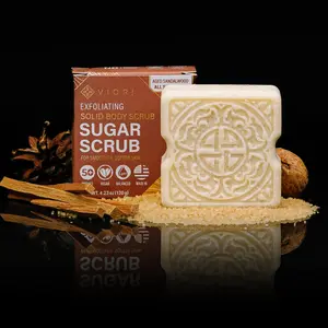 Men's Sandalwood Body Scrub Bar