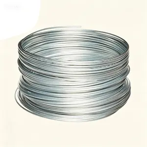 12 Gauge Galvanized Steel Wire 100ft, Heavy Duty Rust Resistant Fence Wire, Flexible High Tensile Strength Wire for Gardening and Construction, Reusable Durable Metal Wire for DIY Projects