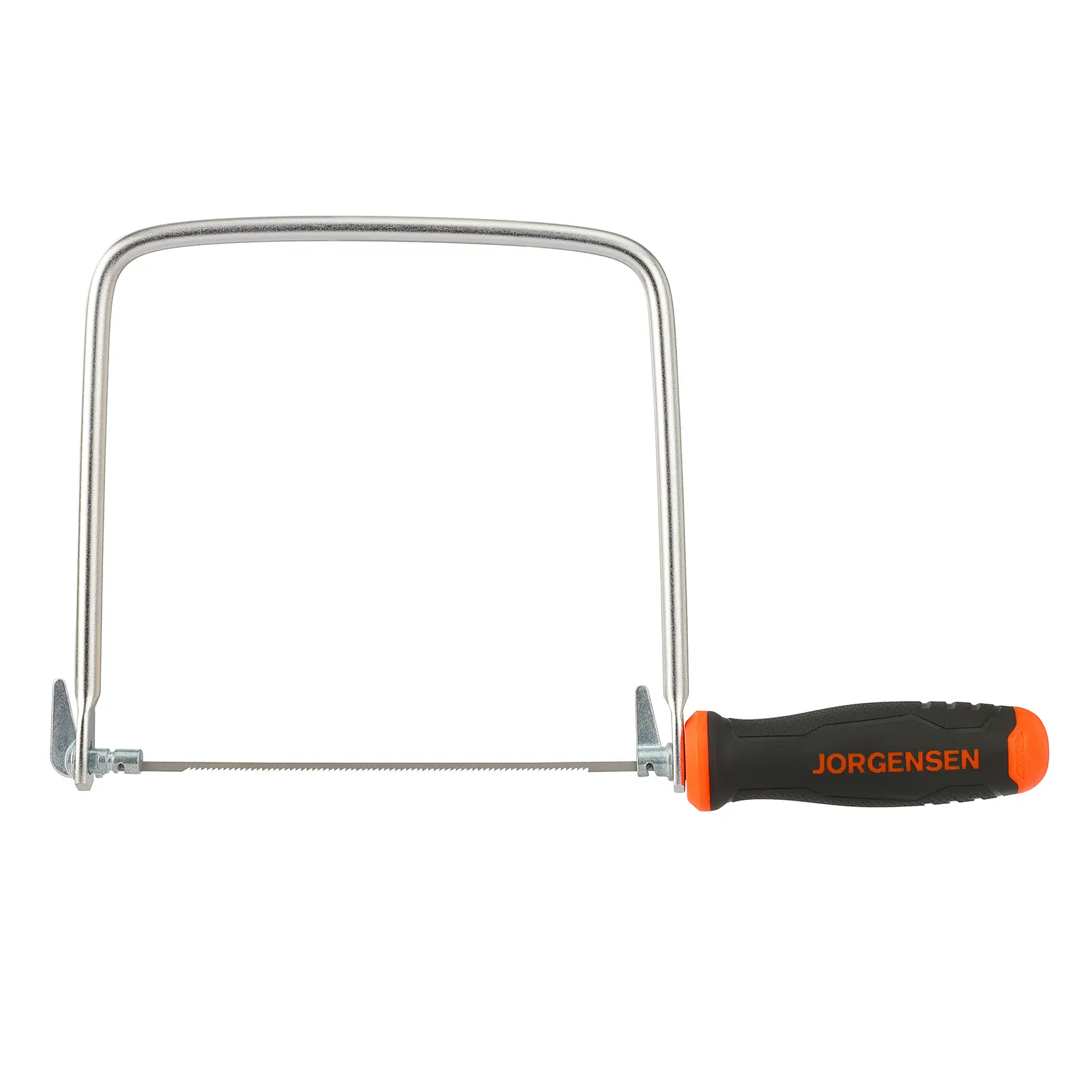 #BacktoSchool JORGENSEN Pro Coping Saw, Coping Frame and Extra 2pcs 6-1/2 Inch Replacement Blades Set for Woodworking, Plastic, Rubber, and Soft Metal Cutting