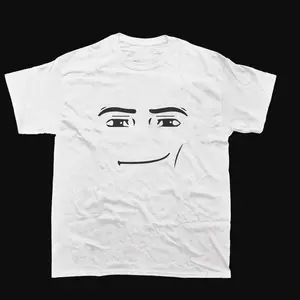 Roblox Man Face T-Shirt, Meme Shirt, funny shirt, Gift for Gamers , Classic vintage T-shirt collection