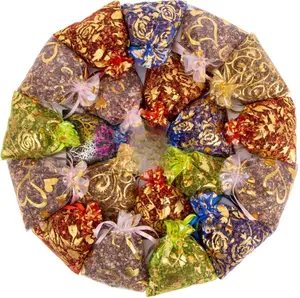 Sachets for Drawers and Closets 20 Packs Smell Fresh Scents Olores para La Casa Hanging Scented Bags for Home Fragrance Products Under The Pillow Wedding Christmas 2.36x3.15IN Accessory Kitchen