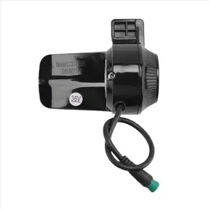 24V/36V/48V/60V S886 Ebike LCD Display Panel Thumb Throttle 5PIN 6PIN for Electric Bicycles E-Scooter(5PIN)