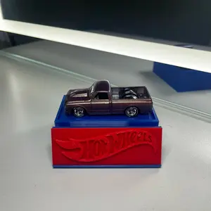 Hotwheel diecast stand/display 3D Printed